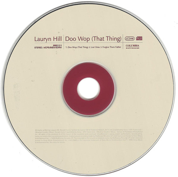 Lauryn Hill : Doo Wop (That Thing) (CD, Single, CD2)
