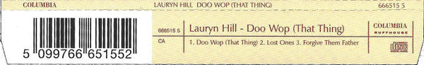 Lauryn Hill : Doo Wop (That Thing) (CD, Single, CD2)