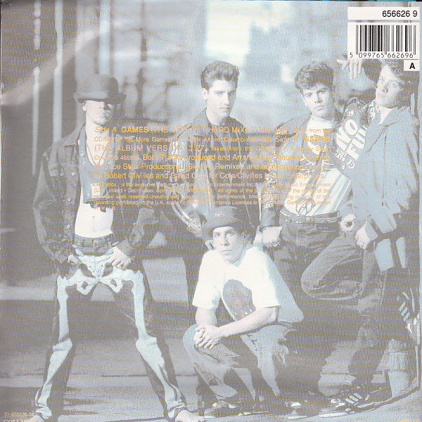 New Kids On The Block : Games (The Kids Get Hard Mix) (7", Single, Ltd, Bad)