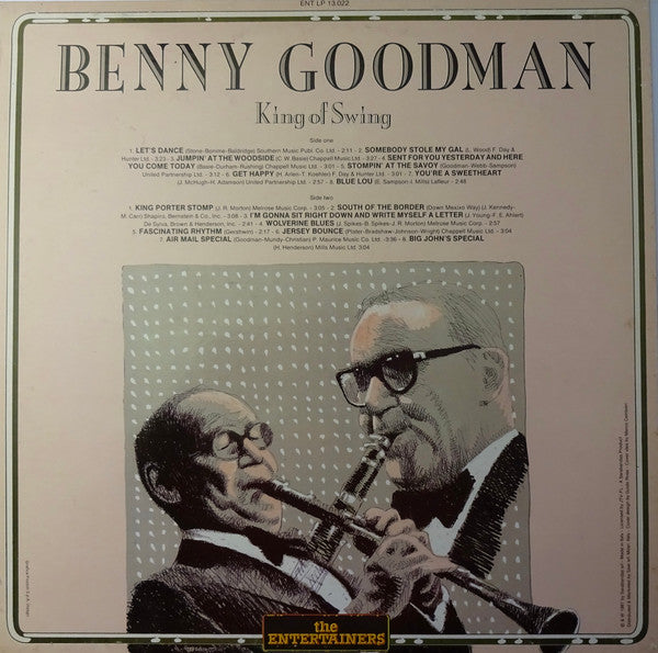 Benny Goodman : King Of Swing (LP, Album, Comp)