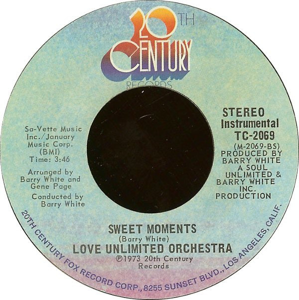 Love Unlimited Orchestra : Love's Theme (7", Single, Styrene, Ter)