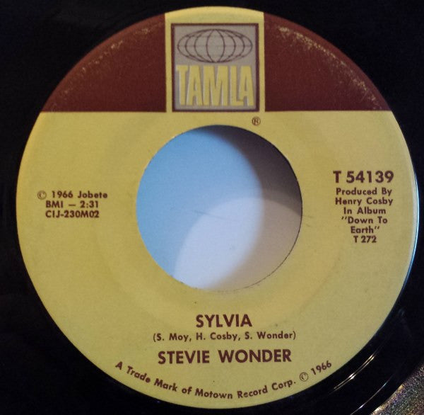 Stevie Wonder : A Place In The Sun  (7", Single)