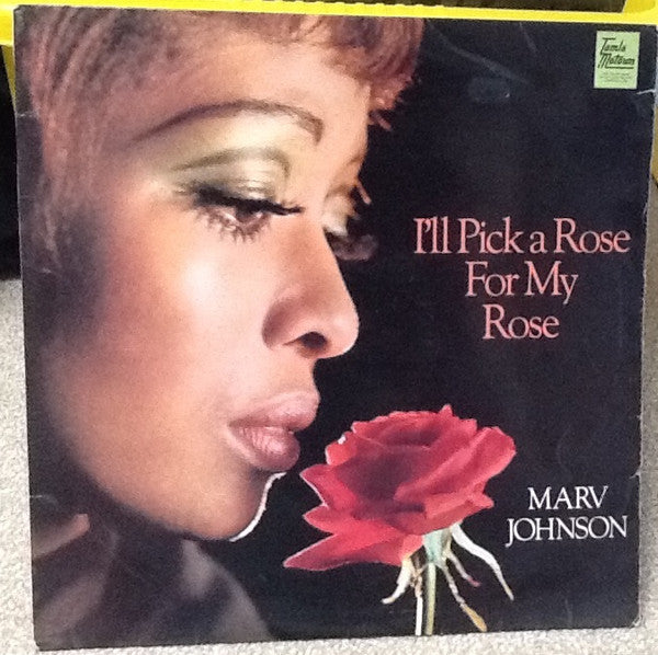 Marv Johnson : I'll Pick A Rose For My Rose (LP, Album, Mono)
