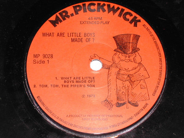 Unknown Artist : What Are Little Boys Made Of? (7", EP)