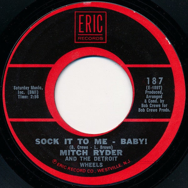 Mitch Ryder & The Detroit Wheels / Norma Tanega : Sock It To Me - Baby! / Walkin' My Cat Named Dog (7", Single, Styrene)