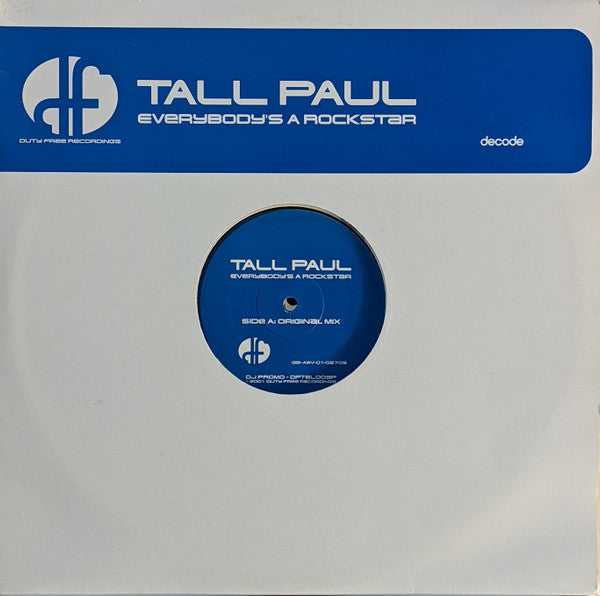Tall Paul : Everybody's A Rockstar (2x12", Promo)