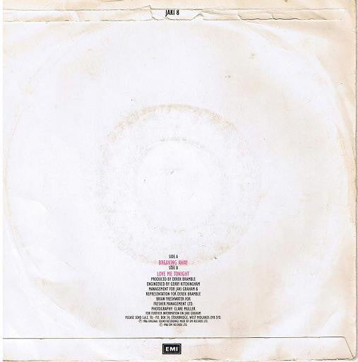 Jaki Graham : Breaking Away (7", Single, Pap)