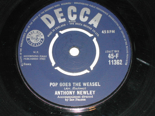 Anthony Newley : Pop Goes The Weasel (7")