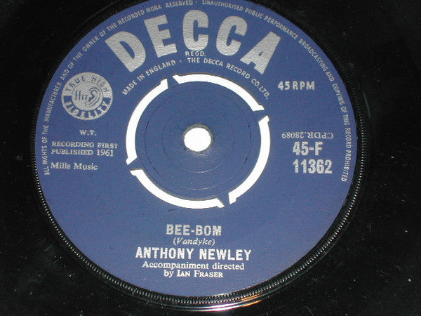 Anthony Newley : Pop Goes The Weasel (7")
