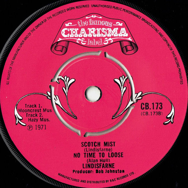 Lindisfarne : Meet Me On The Corner (7", Single, 4 P)