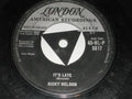 Ricky Nelson (2) : It's Late (7", RP)