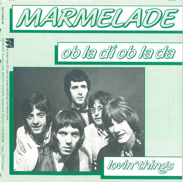 The Marmalade : Ob La Di Ob La Da (7", Single)