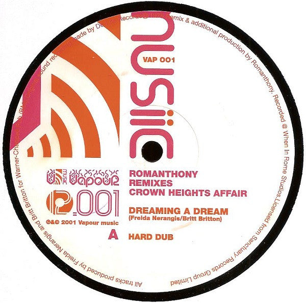 Crown Heights Affair : Dreaming A Dream (Romanthony Remixes) (12")