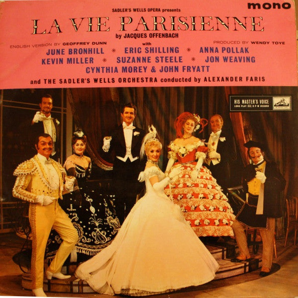 Sadler's Wells Opera Company Presents Jacques Offenbach : La Vie Parisienne (LP, Mono)