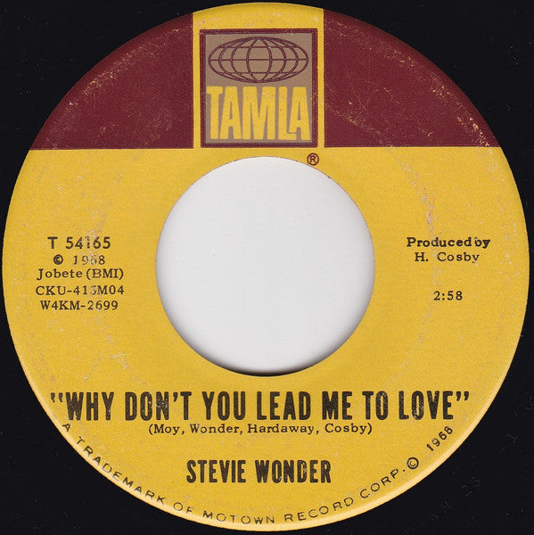 Stevie Wonder : Shoo-Be-Doo-Be-Doo-Da-Day (7", Roc)