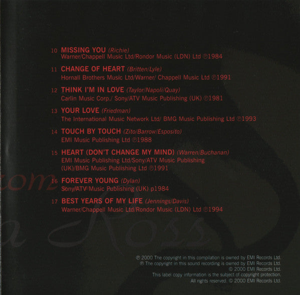 Diana Ross : Love From... (CD, Comp)