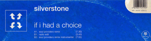Silverstone (5) : If I Had A Choice (12")