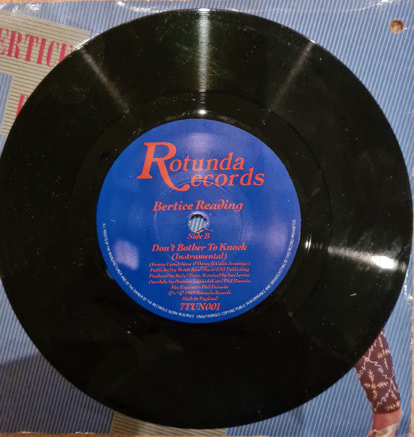 Bertice Reading : Don't Bother To Knock (7", Single)