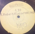 Tony Rebel, Buju Banton : A So (12", W/Lbl)