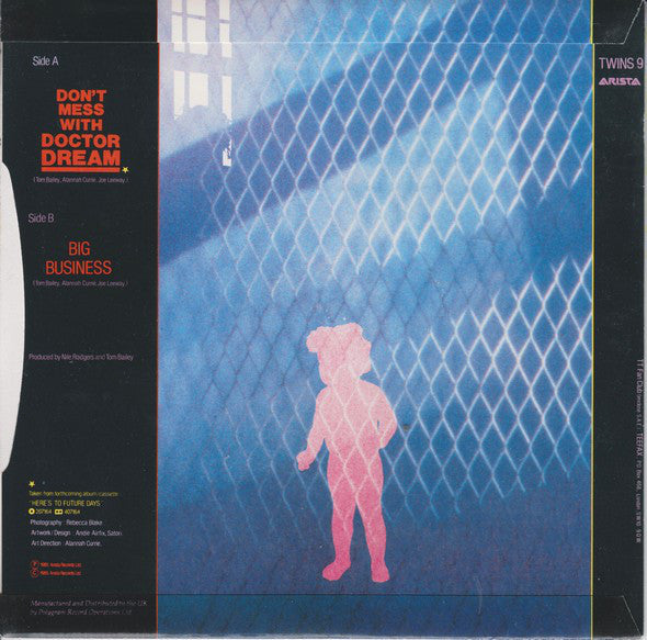 Thompson Twins : Don't Mess With Doctor Dream (7", Single, Blu)