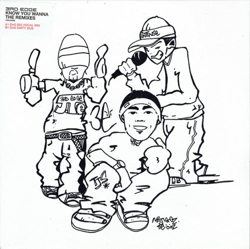 3rd Edge : Know You Wanna The Remixes (12", Single, Promo)