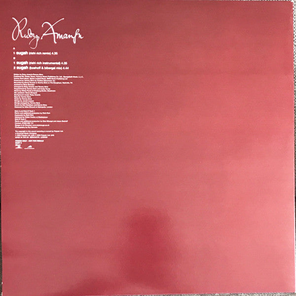 Ruby Amanfu : Sugah (12", Promo)