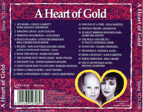 Various : A Heart Of Gold (CD, Comp)