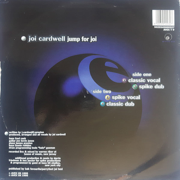 Joi Cardwell : Jump For Joi (12")