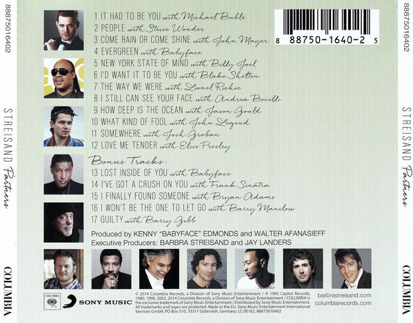 Streisand* : Partners (CD, Album)