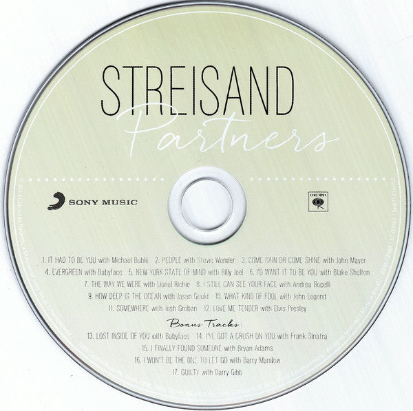 Streisand* : Partners (CD, Album)