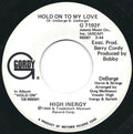 High Inergy : Hold On To My Love (7", Promo)