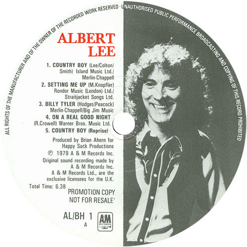 Albert Lee / Bryn Haworth : A Real Give-Away (7", Promo)