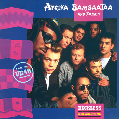 Afrika Bambaataa & Family Featuring UB40 : Reckless (Vocal Wildstyle Mix) (12", Single)