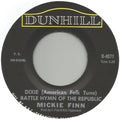 Mickie Finn : Dixie (American Folk Tune) Battle Hymn Of The Republic / Yankee Doodle Dandy (7", Single)