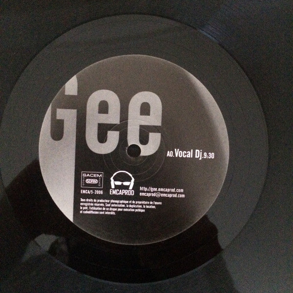 Gee : Vocal DJ (12")