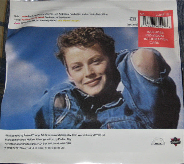 Perfect Day : Jane (7", Single, Mar)