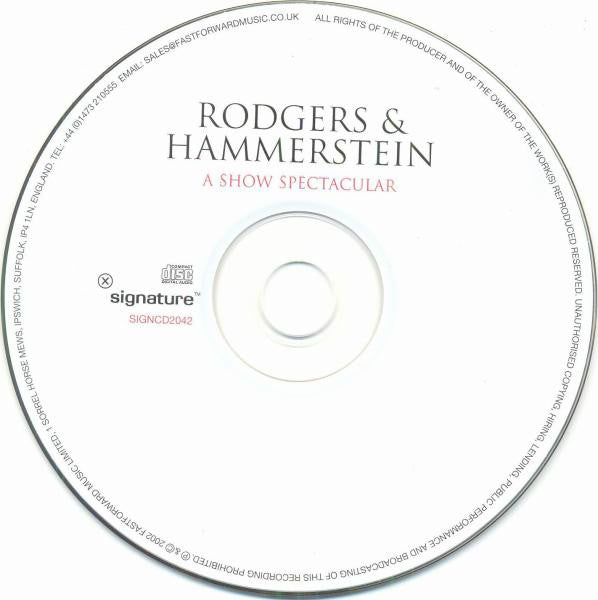 Rodgers & Hammerstein : A Show Spectacular (CD, Comp)