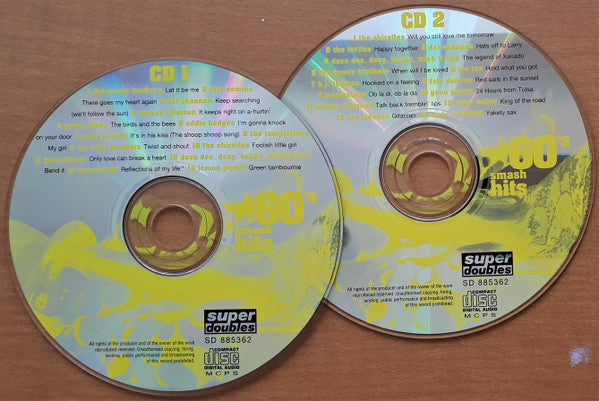 Various : 60's Smash Hits (2xCD, Comp)