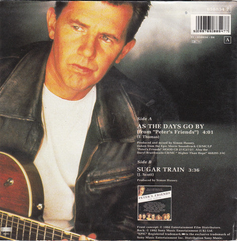 Daryl Braithwaite : As The Days Go By (7", Single)