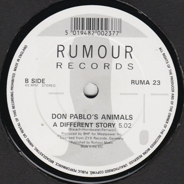 Don Pablo's Animals : Long Train Running (7")
