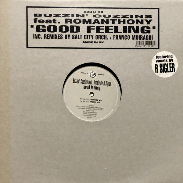 Buzzin Cuzzins Feat. Romanthony : Good Feeling (2x12")