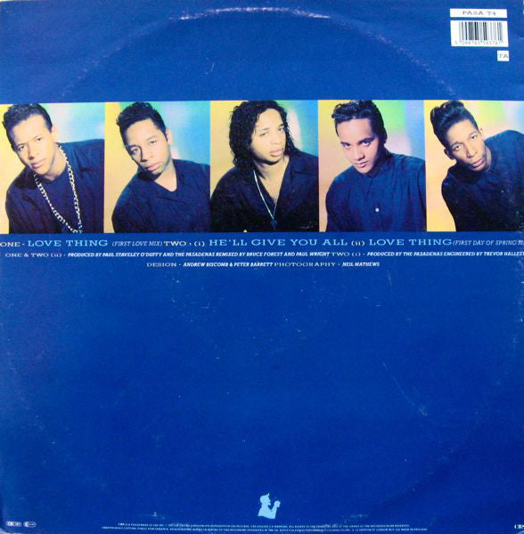 The Pasadenas : Love Thing (12")