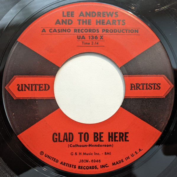 Lee Andrews & The Hearts : Why Do I (7", Single)