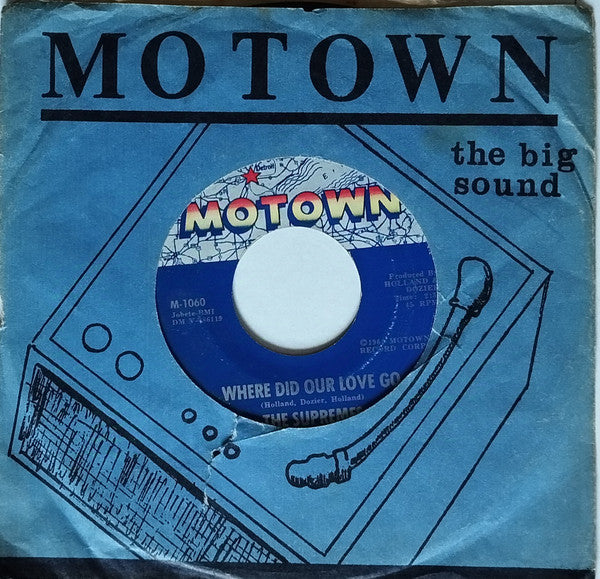The Supremes : Where Did Our Love Go (7")
