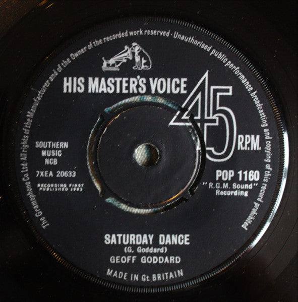 Geoffrey Goddard : Saturday Dance (7", Single)