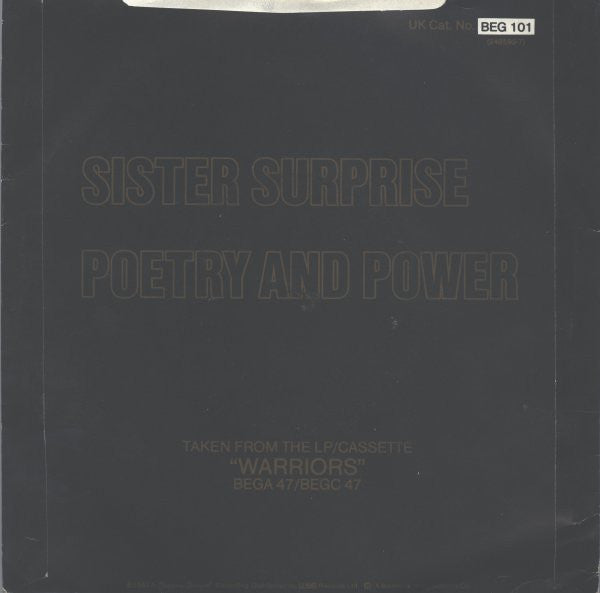 Gary Numan : Sister Surprise (7", Single, Sol)