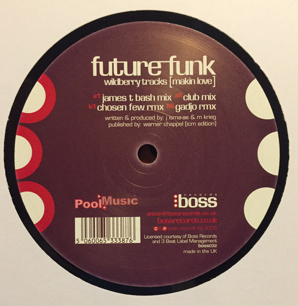 Future Funk : Wildberry Tracks (Makin' Love) (2x12")
