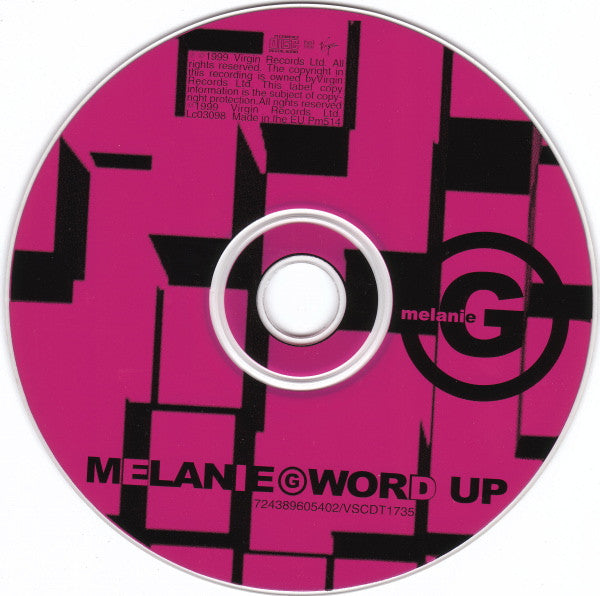 Melanie G (2) : Word Up (CD, Single, Enh)