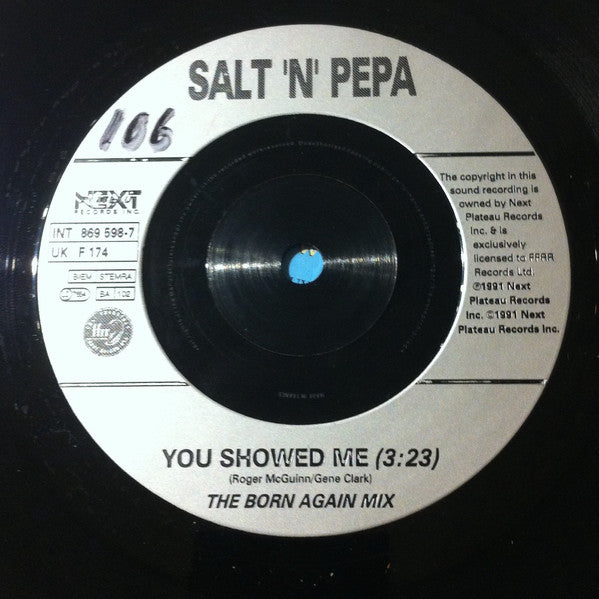 Salt 'N' Pepa : You Showed Me (7", Single)