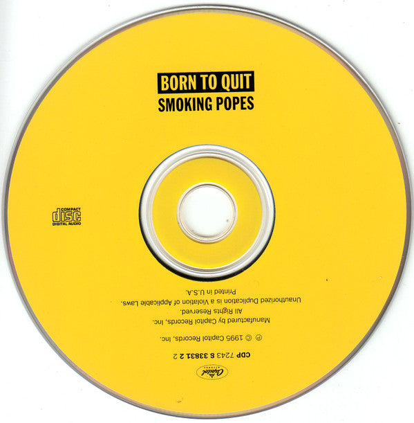 Smoking Popes : Born To Quit (CD, Album)